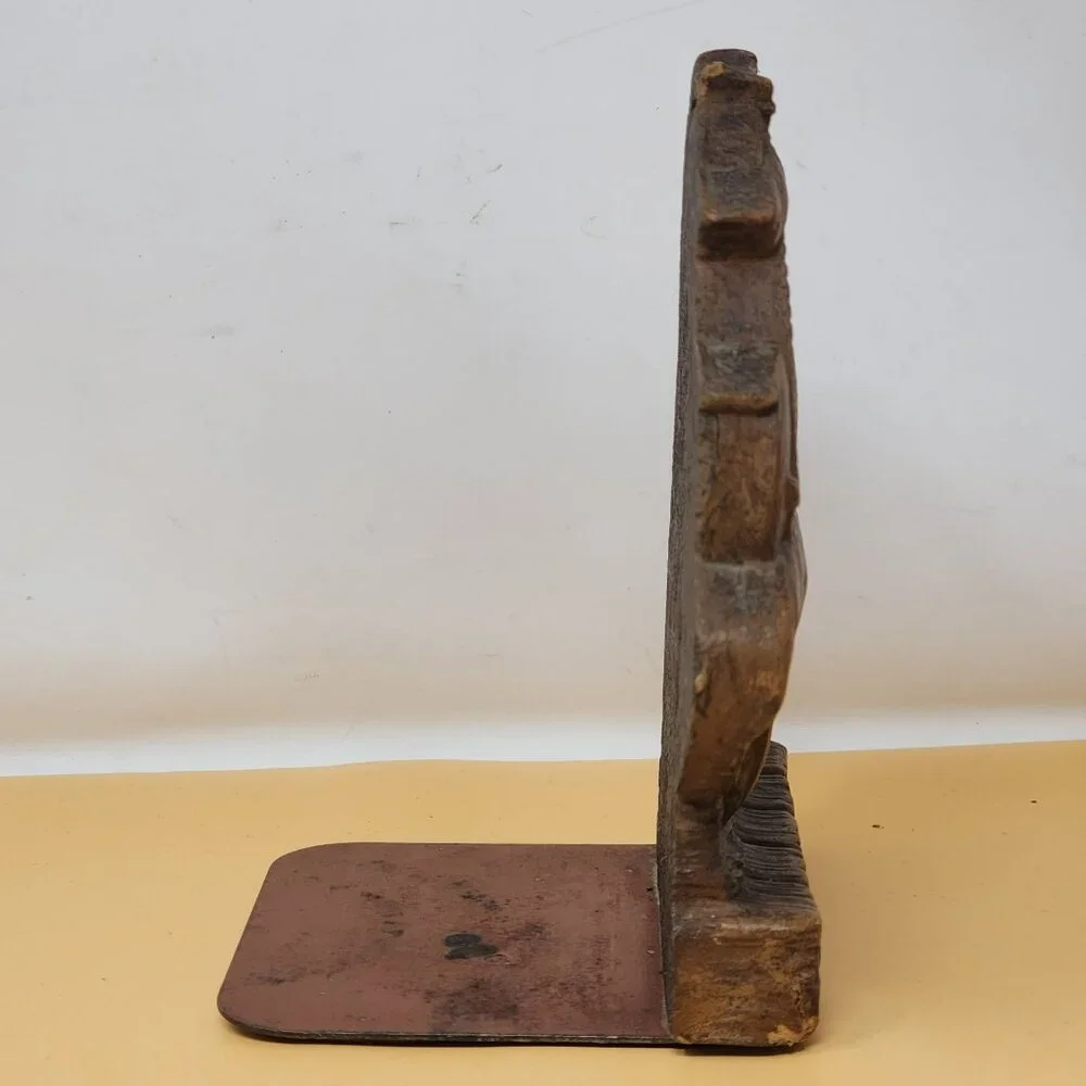 Vintage Ornawood Single Bookend‎ Sailing Ship Nautical